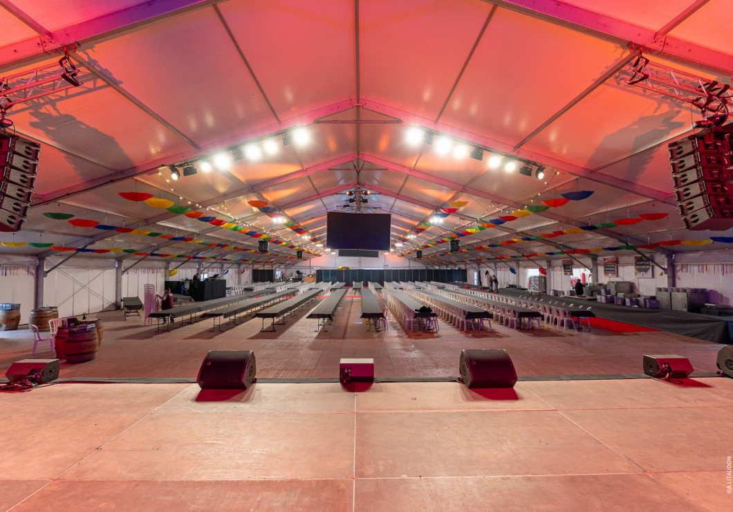 plancher rampe équipement chapiteaux