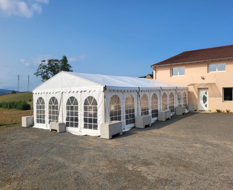 Chapiteaux location longue durée