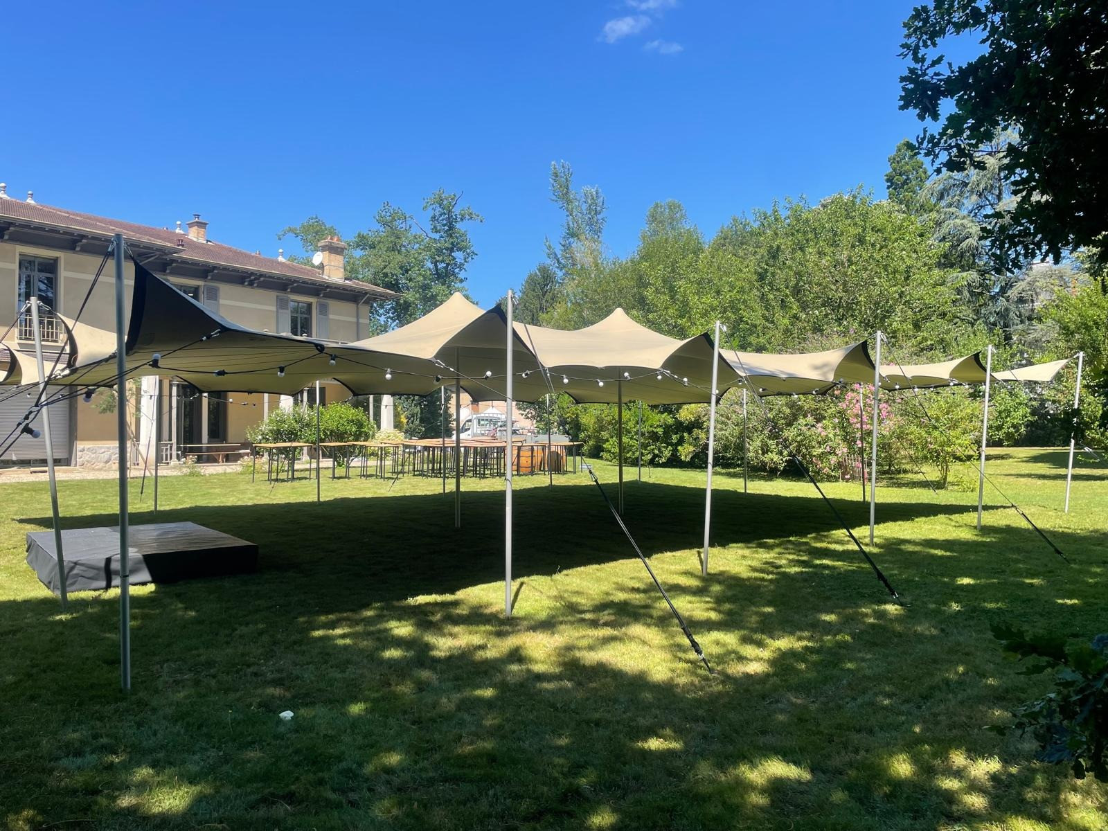 chapiteau événement plein air