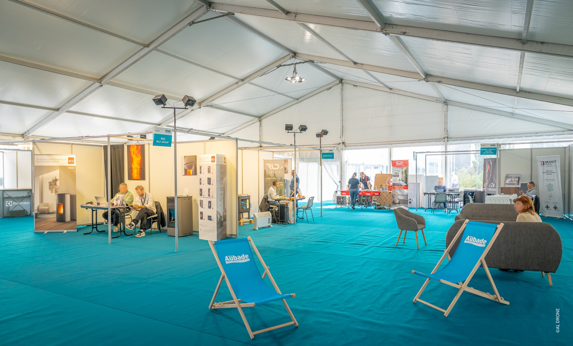 location de chapiteau pour salon événement pro Mâcon Lyon Grenoble