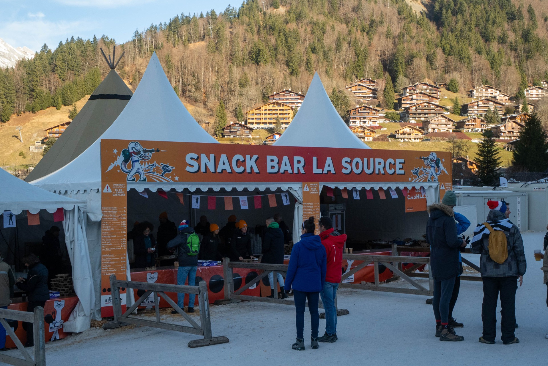 chapiteau compétition sport internationale