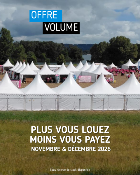 offre volume LDC location de chapiteaux