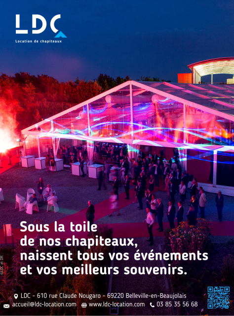 événements de rentrée sous chapiteau LDC