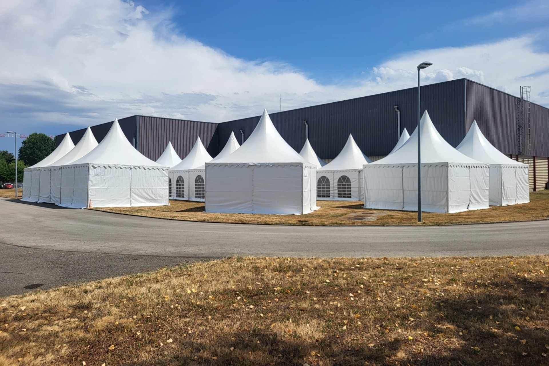 location de chapiteaux pour des événements d'entreprise