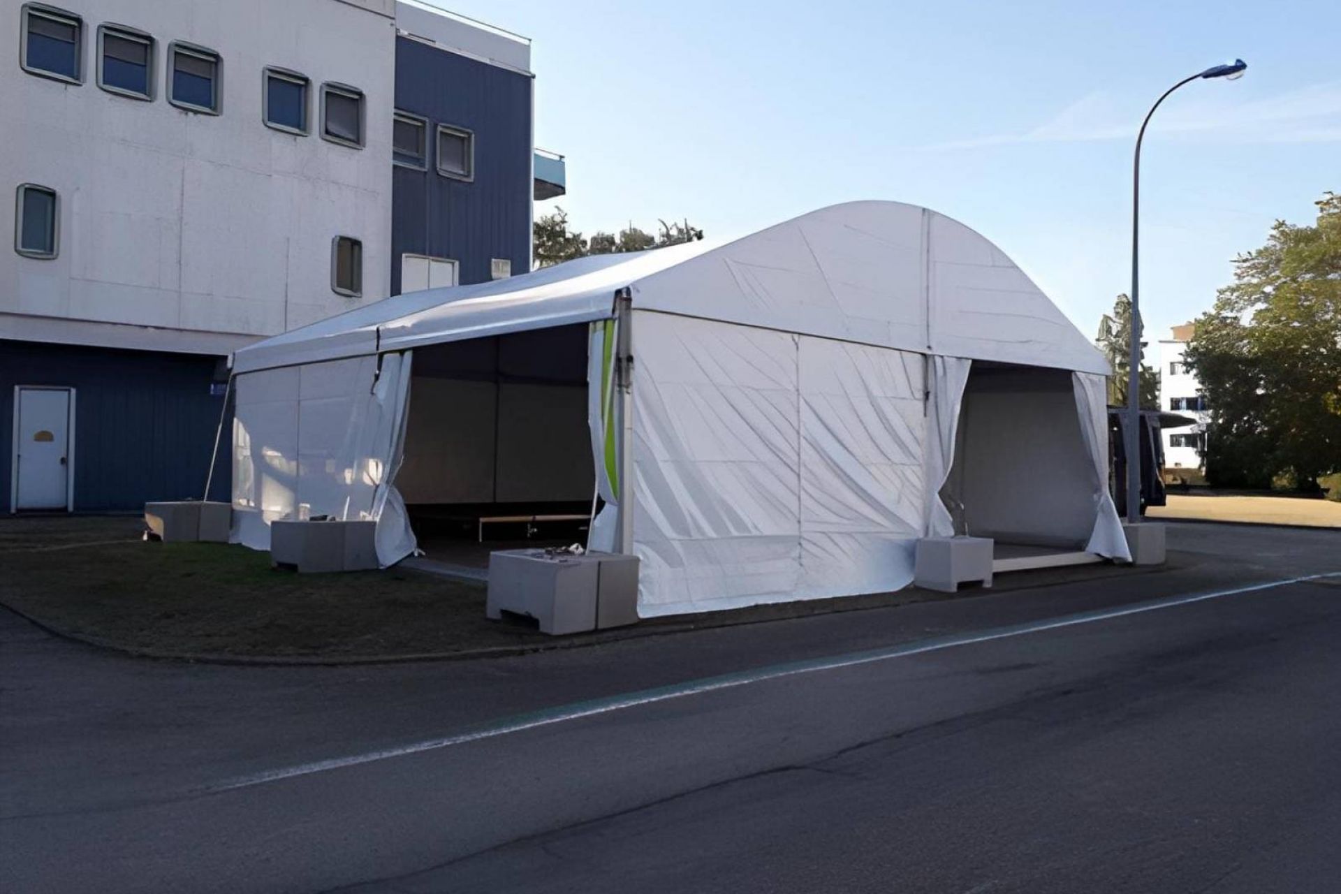 Lancement de produit par une entreprise de Lyon sous les chapiteaux LDC