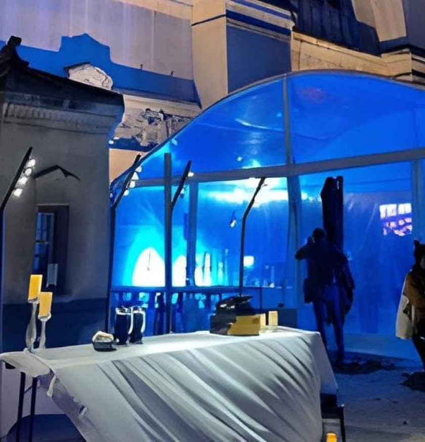 Location de tente arquée à DLC par une agence événementielle pour un événement à Lyon