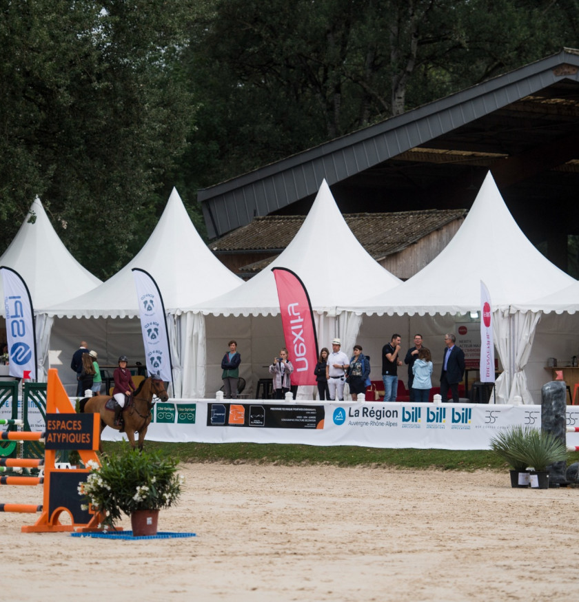 chapiteau événement sportif Lyon