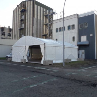 Lancement de produit par une entreprise de Lyon sous les chapiteaux LDC