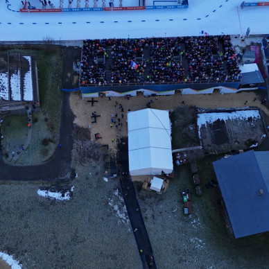 location de chapiteaux coupe du monde de biathlon Alpes événement sportif