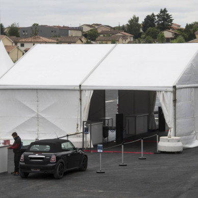 Réalisation de tests COVID