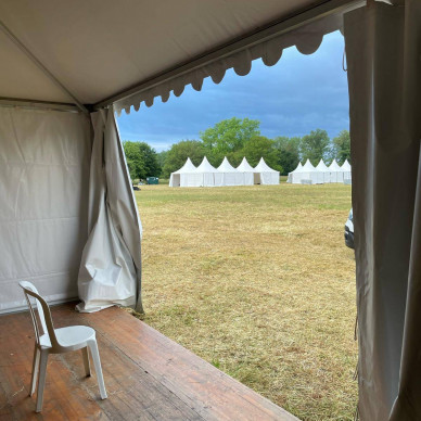 Couir pour elles loue des chapiteaux LDC chaque année pour son événement sportif et solidaire à Lyon