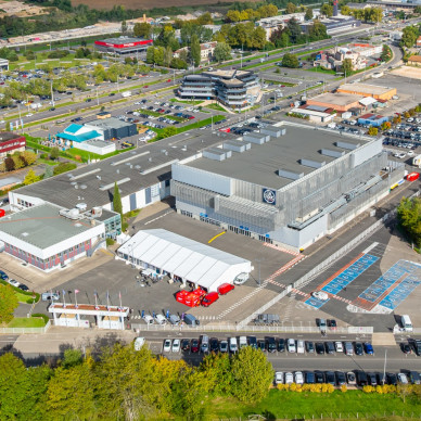 Chapiteaux pour salon professionnel extension par expo événement économique entreprise