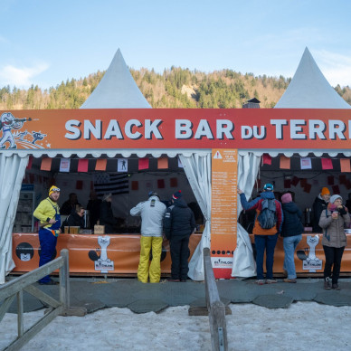location de chapiteaux coupe du monde de biathlon Alpes événement sportif