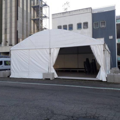 Lancement de produit par une entreprise de Lyon sous les chapiteaux LDC