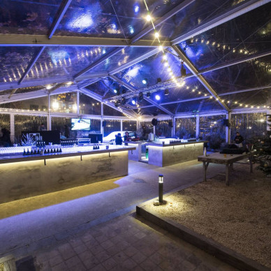 chapiteau pour événement économique et lancement de produit