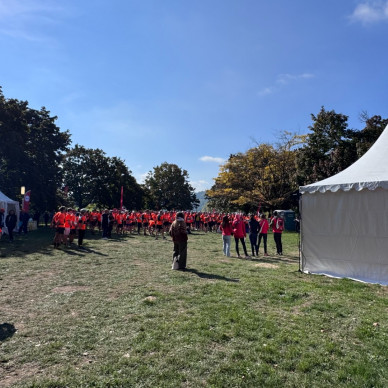 événement d'entreprise team building avec des chapiteaux Lyon