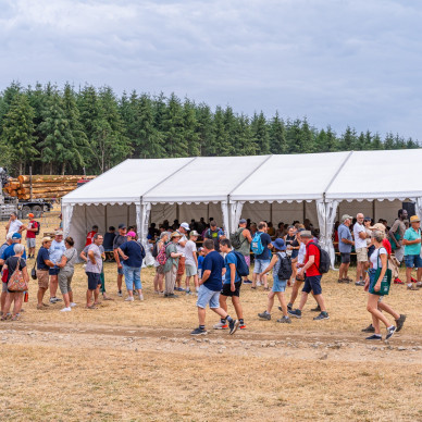 Location de chapiteaux et tribunes pour la Grande fête de la forêt et du bois