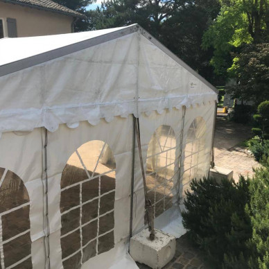 Location de chapiteau pour un mariage dans le Beaujolais ou un événement privé dans les vignes - LDC