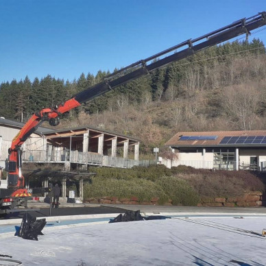 Location de structure technique pour couvrir un chantier avec LDC