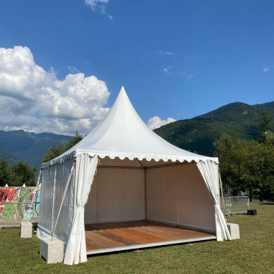 chapiteaux événement sportif Tour de France Savoie