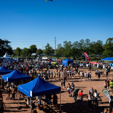 location de tentes et chapiteaux pour les 10 km de Lyon Parilly