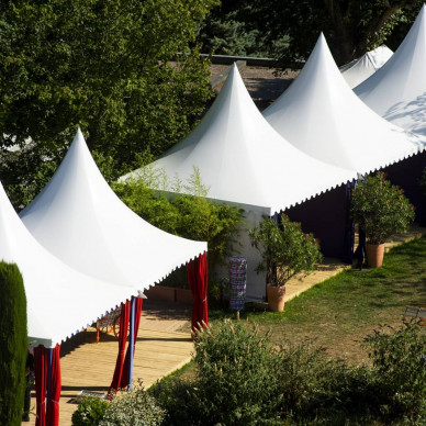 LDC loue les chapiteaux pour le festival des Nuits de Fourvière à Lyon