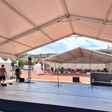 Les Consulaires à Lyon : location de chapiteaux LDC pour événement gastronomique
