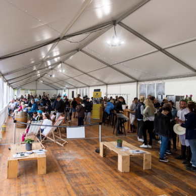 chapiteau événement sportif Lyon