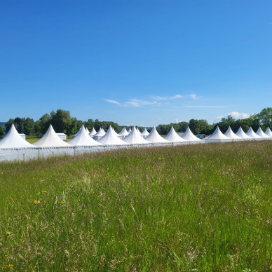 Courir pour elles - LDC location de chapiteaux - événement sportif et solidaire près de Lyon