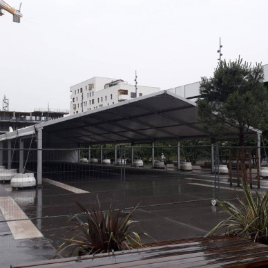 Location de chapiteau pour événement commercial d'entreprise avec LDC