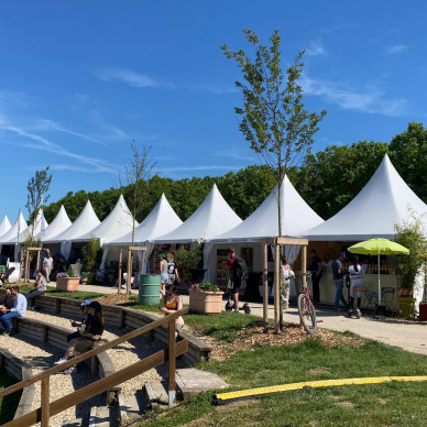 location de chapiteaux LDC pour l'événement Jumping de Mâcon