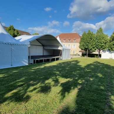 location de chapiteaux événements musicaux festivals