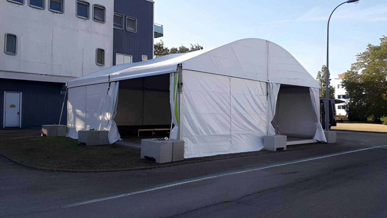 Lancement de produit par une entreprise de Lyon sous les chapiteaux LDC