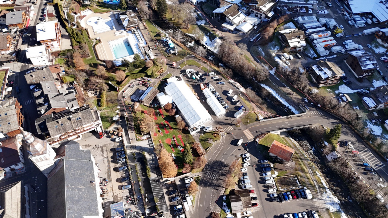 location de chapiteaux coupe du monde de biathlon Alpes événement sportif