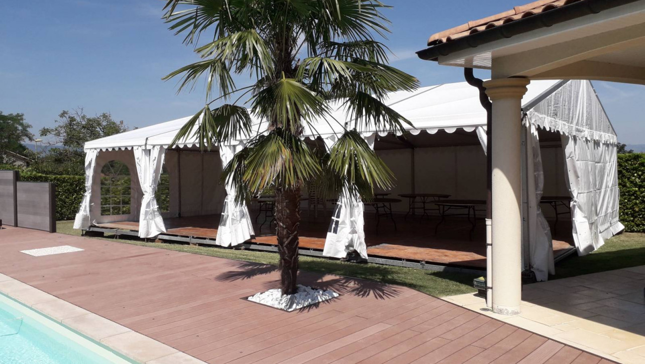 Location de chapiteau LDC pour fête familiale