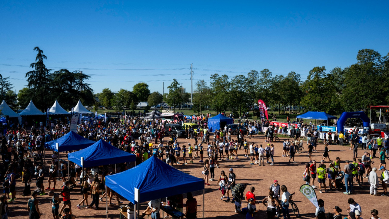 location de tentes et chapiteaux pour les 10 km de Lyon Parilly