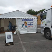 Location de chapiteau pour espace médical à Mâcon Bourgogne avec LDC