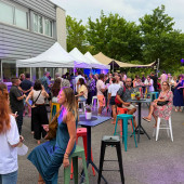 anniversaire d'entreprisse Annecy avec LDC Location de chapiteaux
