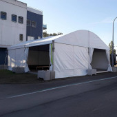 Lancement de produit par une entreprise de Lyon sous les chapiteaux LDC