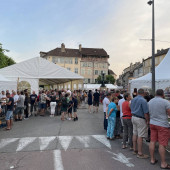 LDC location de chapiteaux pour événement gourmand et gastronomique : les Epicuriennes à Belley dans l'Ain