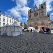 location de chapiteaux pour l'événement sportif Lyon urban trail
