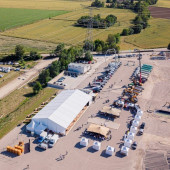 inauguration sous chapiteau LDC en Isère