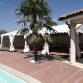 Location de chapiteau LDC pour fête familiale