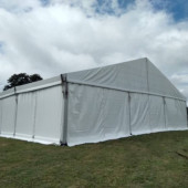 location de chapiteau LDC pour biathlon aux Plans d'Hotonnes dans l'Ain