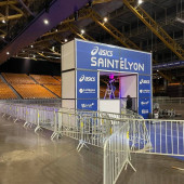 Location de chapiteau, matériel et arche du trail SaintéLyon avec LDC