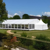 location de chapiteaux pour un séminaire au château de Pizay dans l'Ain avec LDC