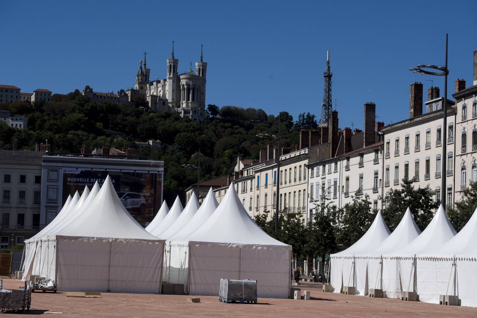 Tente de réception à Lyon