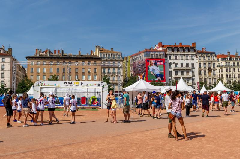 Vue d'ensemble Chapiteaux Lyon