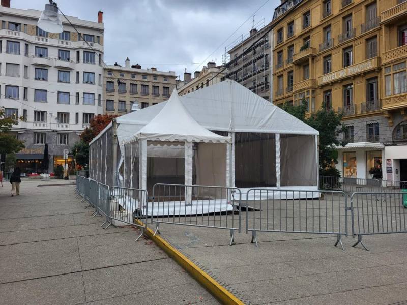 Location de tente évènementielle près de Lyon