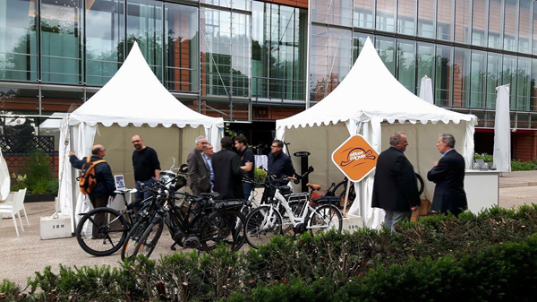 Tente pagode 3mx3m location évènement Villeurbanne